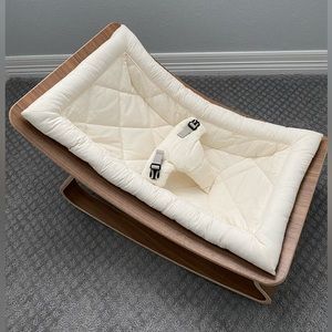 Charlie Crane Baby Rocker- walnut